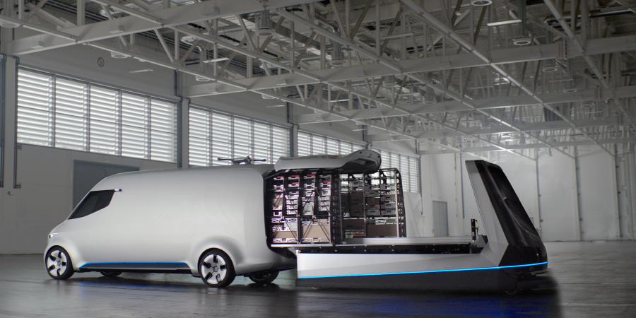  Mercedes-Benz Vision Van 2016 года  (фото 9 из 19)